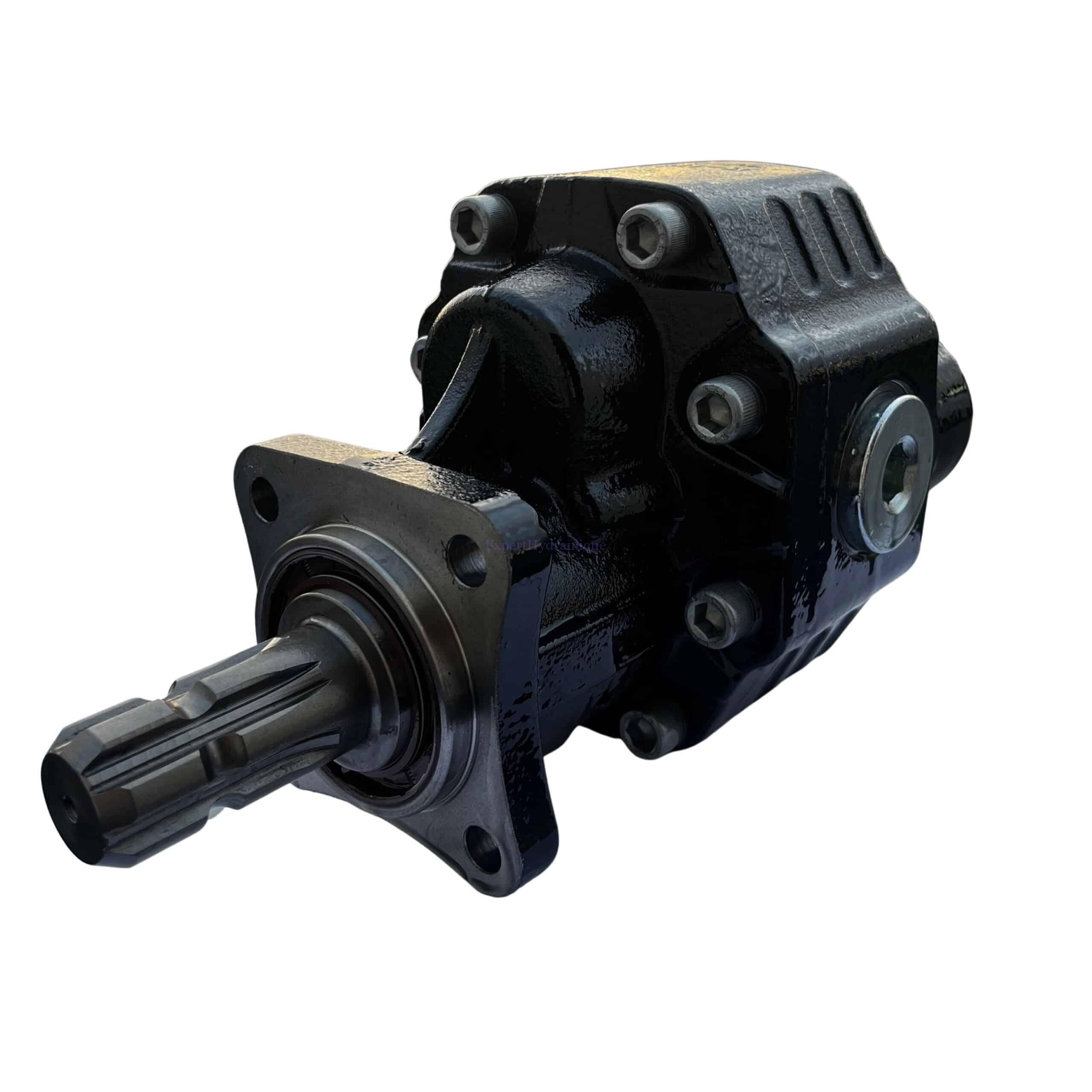 Pompe camion fonte arbre PTO mâle, flasque 4 trous 80×80