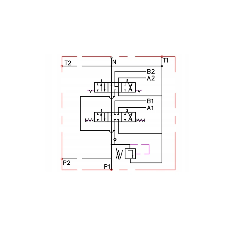 Distributeur 2 DE + 1 DE spécial moteur 80 l/mn – Image 3
